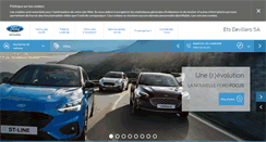Desktop Screenshot of etsdevillers.be